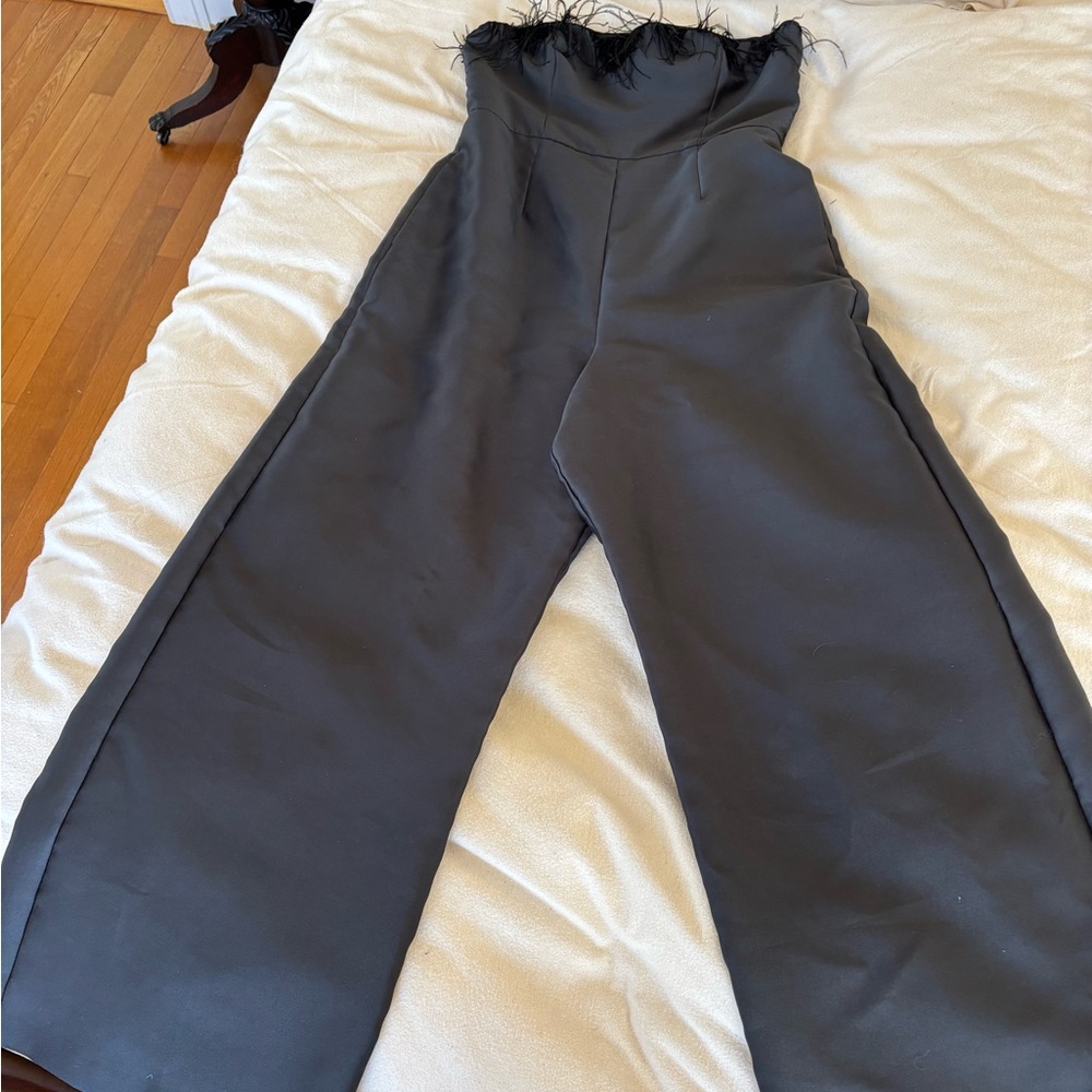 Hutch Strapless Wide-leg Jumpsuit